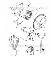MAGNETO ASSEMBLY 2X4 400L W947540 (4926752675D001)
