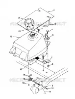 MONTAGGIO SERBATOIO CARBURANTE Sportsman 4X4 / W938039 (4926382638007A)