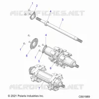DRIVE TRAIN, JACKSHAFT AND ALBERO DI TRASMISSIONE