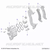 BRAKES, PINZA FRENO ANTERIORE