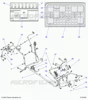 ELETTRICO, WIRE HARNESS, CHASSIS