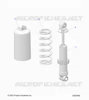 SUSPENSION, SHOCK ANTERIORE TRACK