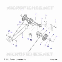 SUSPENSION, POSTERIORE COPPIA ARM