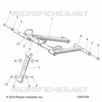 SUSPENSION, ANTERIORE COPPIA ARM