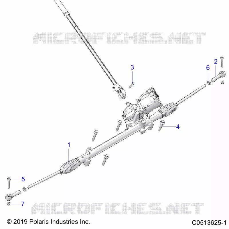 INFERIORE STERZO STEERING ASM.