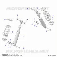 SUSPENSION, SHOCK ANTERIORE