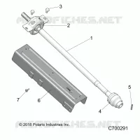 DRIVE TRAIN, FRONT PROP ALBERO
