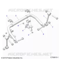 SUSPENSION, FRONT BARRA DI STABILIZZAZIONE- G21GMZ99AM/BM (C700815-1)