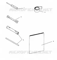 KIT DI STRUMENTI XLT TOURING 0963357 and EUROPEAN XLT TOURING E963357 (4931923192D003)