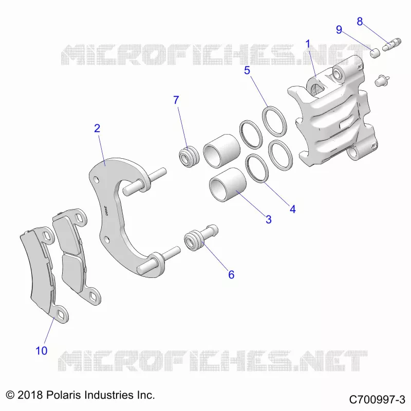 BRAKES, PINZA POSTERIORE
