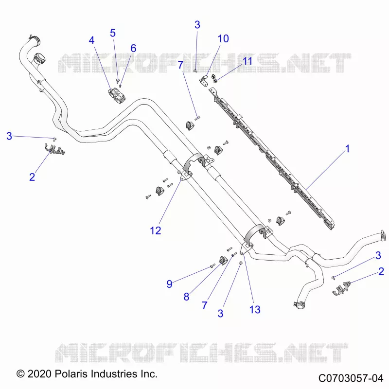 RAFFREDDAMENTO, HOSE MOUNTING