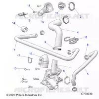MOTORE, WATERPUMP AND BYPASS