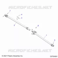 TRASMISSIONE, FRONT PROP SHAFT