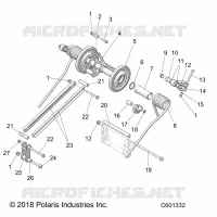 SUSPENSION, POSTERIORE COPPIA ARM