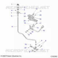 BRAKES, BRAKE PEDAL AND CILINDRO PRINCIPALE