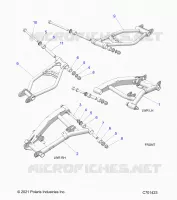SOSPENSIONE POSTERIORE CONTROL ARMS