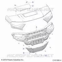 CAPPUCCIO AND FRONT FASCIA