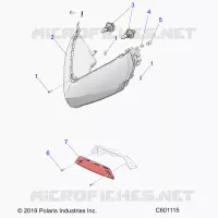 ELETTRICO, HEADLIGHT AND TAILLIGHT