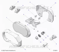 ELETTRICO, DASH INSTRUMENTS AND CONTROLS