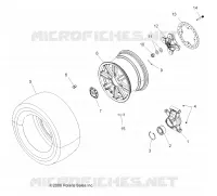 RUOTE, REAR and HUB
