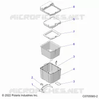 CARROZZERIA POSTERIORE STORAGE BOX