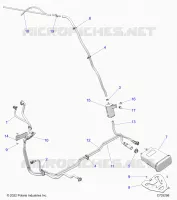 SISTEMA DI ALIMENTAZIONE CARBURANTE, FUEL LINES, EVAP