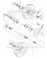 TRAZIONE POSTERIORE MONTAGGIO 250 4x6 / W928627 (4922902290023A)