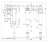 SOSPENSIONE POSTERIORE SHOCK (7043938)