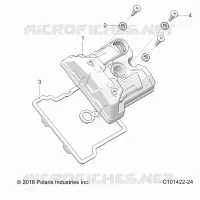 ENGINE, VALVOLA COPERTURA