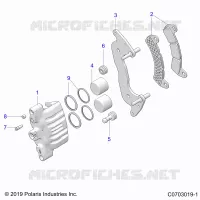 BRAKES, PINZA FRENO ANTERIORE