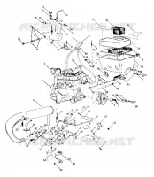 MONTAGGIO DEL MOTORE 400 (4915411541019A)