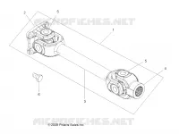 DRIVE TRAIN, PROP ALBERO, REAR