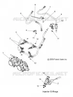 SISTEMA DI ALIMENTAZIONE CARBURANTE, RAIL, LINES and corpo farfallato