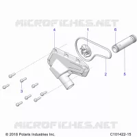 MOTORE, WATERPUMP IMPELLER AND COVER