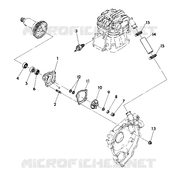 POMPA DELL'ACQUA ASSEMBLY (4918531853038A)