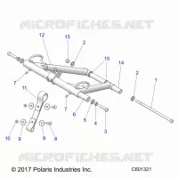 SUSPENSION, ANTERIORE COPPIA ARM