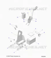 ELETTRICO, BATTERY, MANUAL START POWER UP COMPONENTS