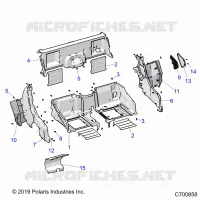 CARROZZERIA POSTERIORE CLOSEOFF AND FENDERS