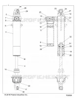 SUSPENSION, SHOCK ANTERIORE INTERNALS