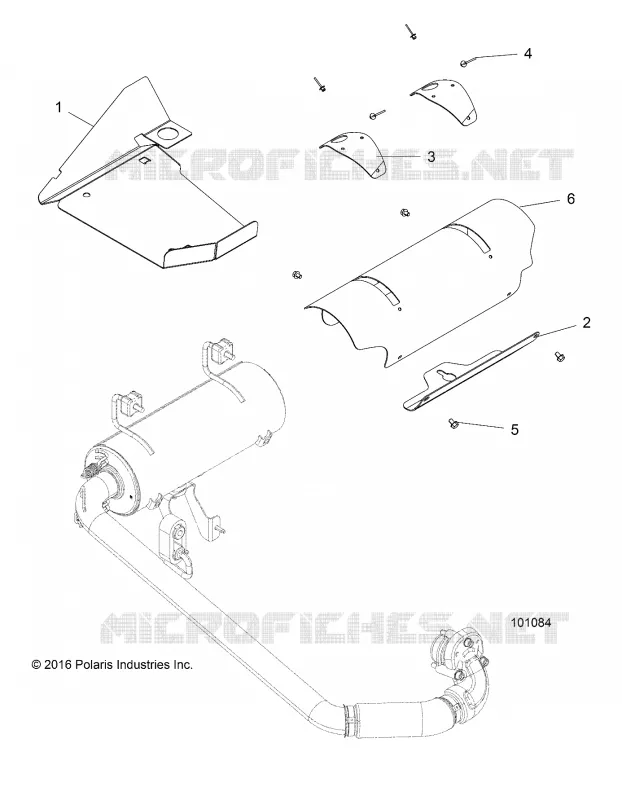 ENGINE, IMPIANTO DI SCARICO SHIELDS