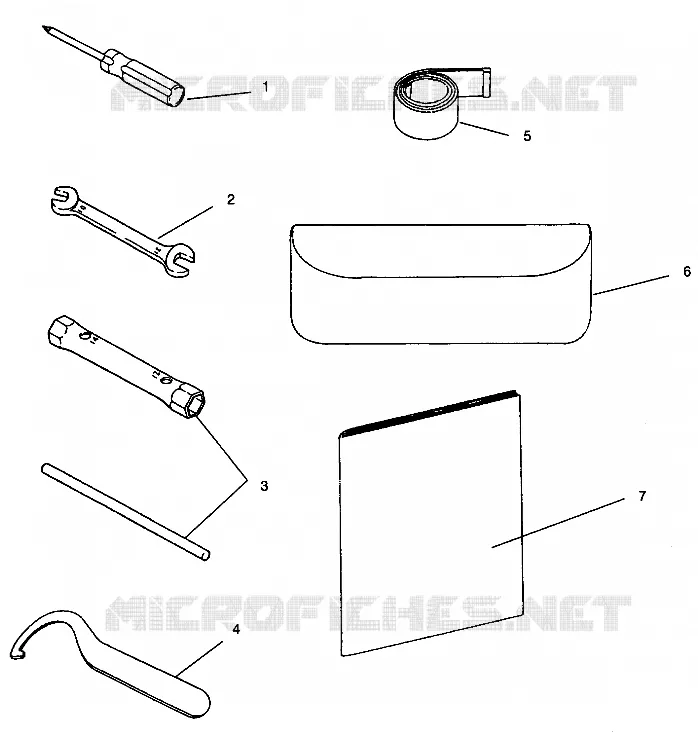 KIT DI STRUMENTI 440 0942760 and 440 SKS 0942560 (4925072507018A)