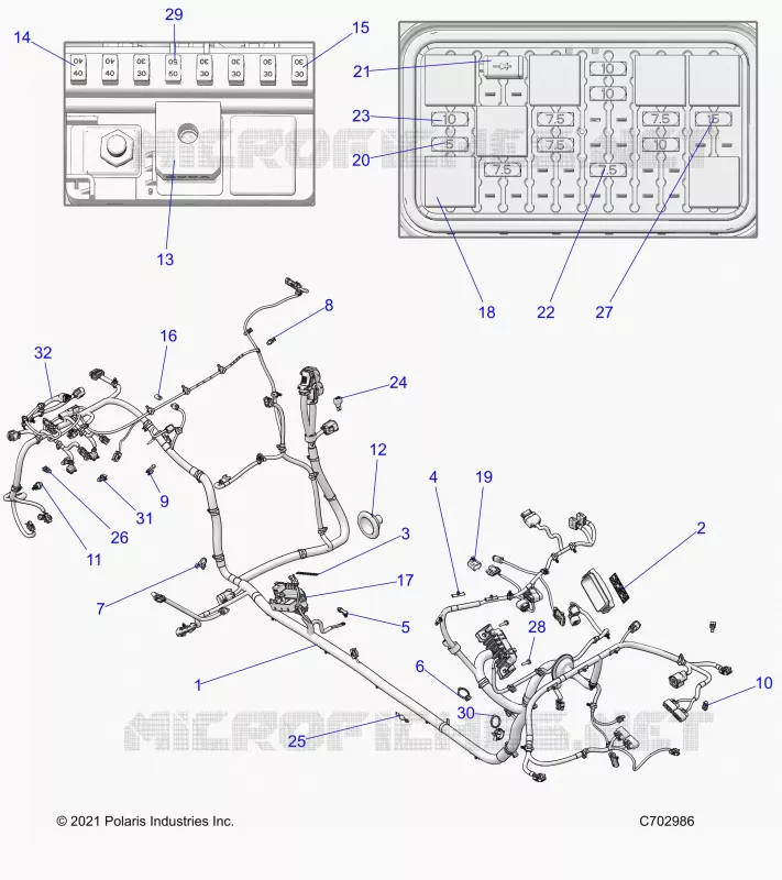ELETTRICO, WIRE HARNESS, CHASSIS