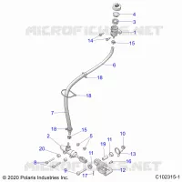 BRAKES, BRAKE PEDAL AND CILINDRO PRINCIPALE