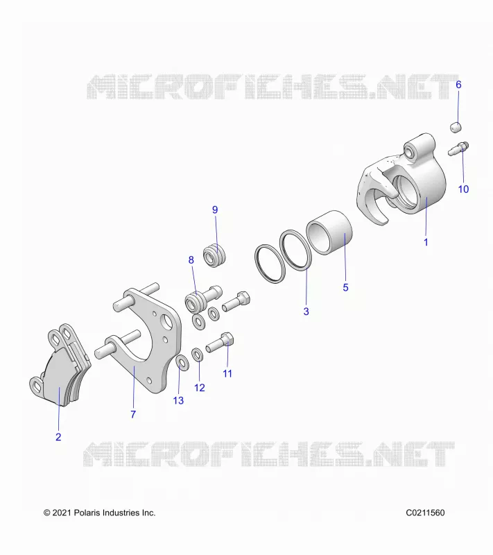 BRAKES, BRAKE PINZA FRENO ANTERIORE