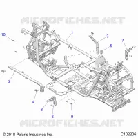 CHASSIS, MAIN TELAIO
