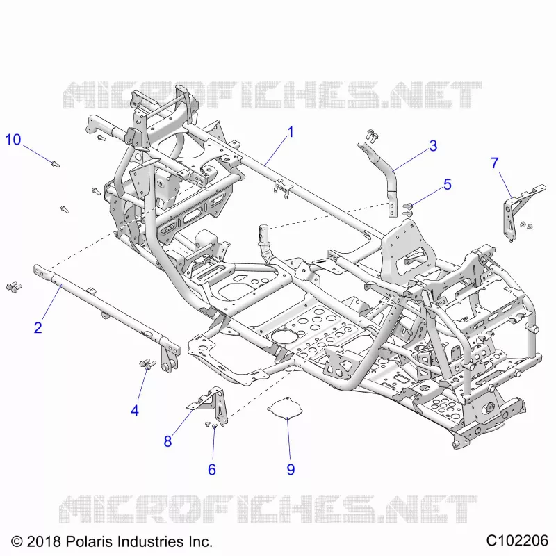 CHASSIS, MAIN TELAIO