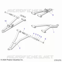 SOSPENSIONI ANTERIORI CONTROL ARMS