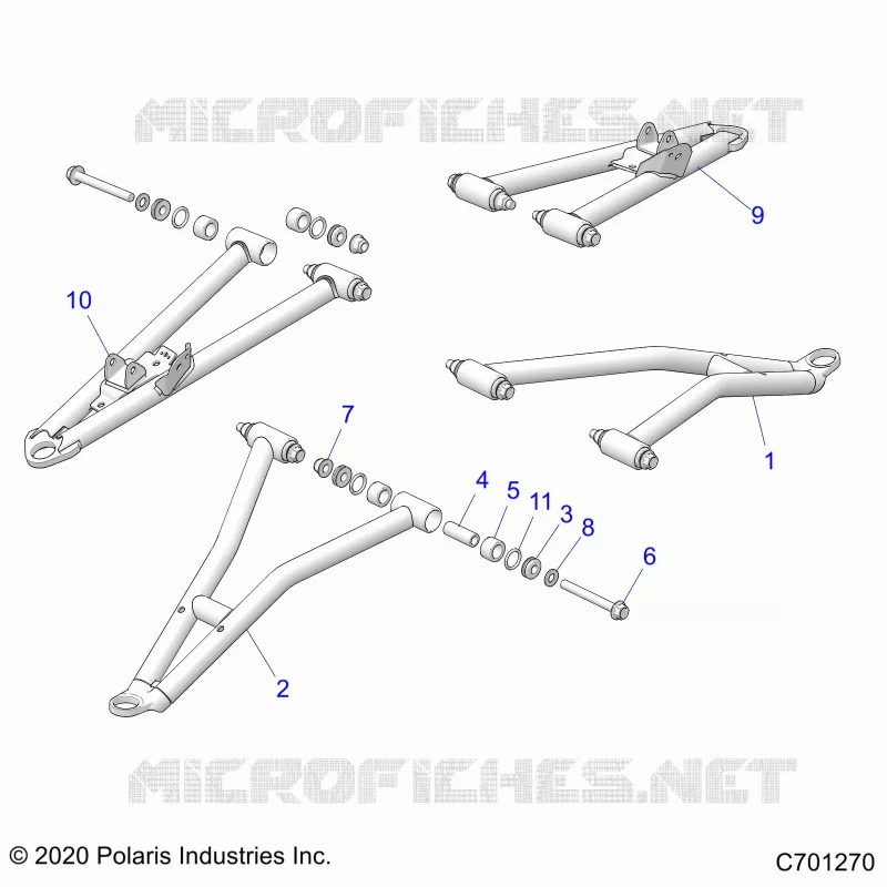SOSPENSIONI ANTERIORI CONTROL ARMS
