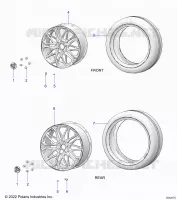 RUOTAS, FRONT AND REAR