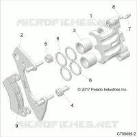 FRENO ANTERIORE CALIPER